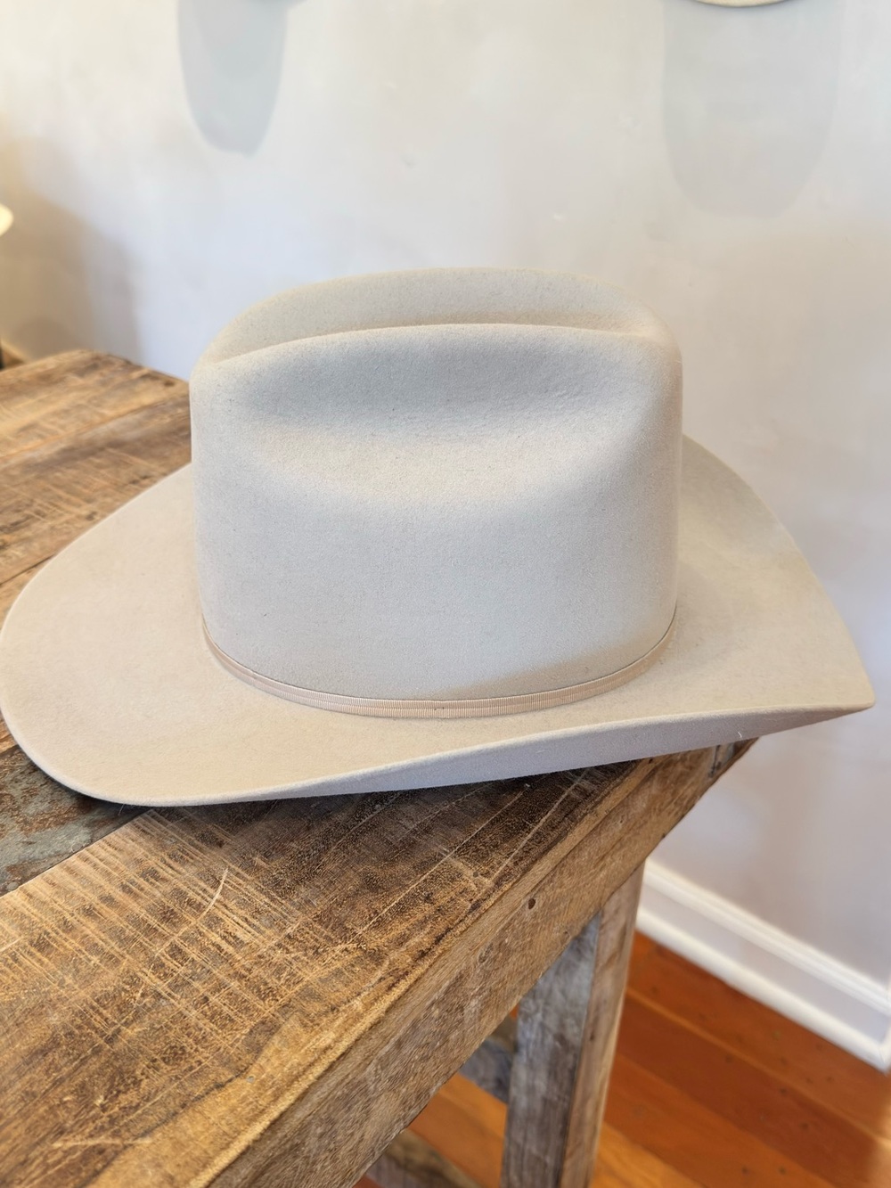 Custom Stetson 6X COWBOY HAT Rancher 59cm 7 3/8 - Picture 3 of 5